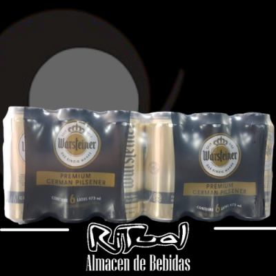 Pack Warsteiner 473ml - x24 Unid.